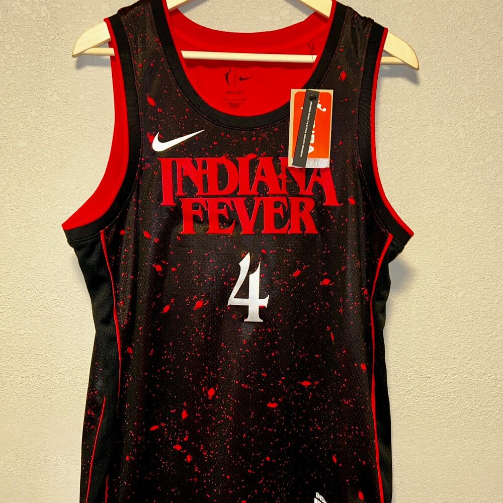 Nike Dri-Fit Indiana Fever Stranger Things Rebel Edition Kysre Gondrezick Jersey